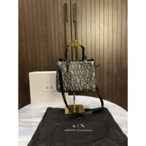 Premium Armani Exchange Embossed Logo Bag With Og Box For Women (SOS441) - stayhit.in