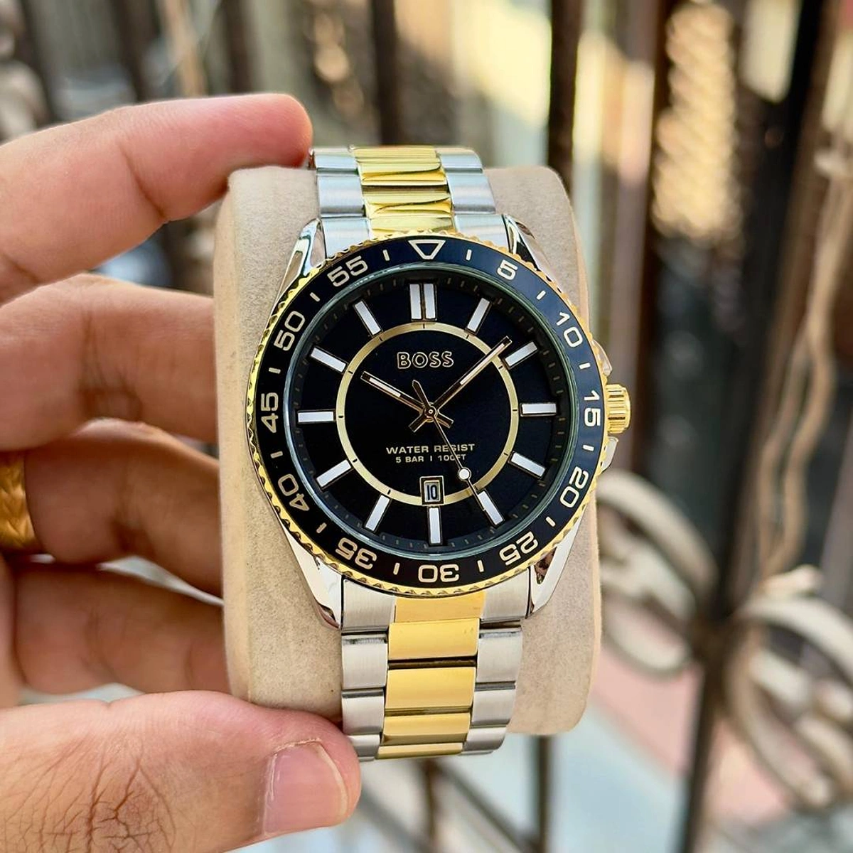 Premium Boss Runner Watch Copper Ceramic For Men (SOS584) - stayhit.in
