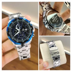 Premium Casio Edifice Watch Blue Dial For Men (SOS573) - stayhit.in