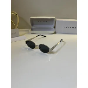 Premium Celine Sunglasses Silver Black For Men (BOT3424) - stayhit.in