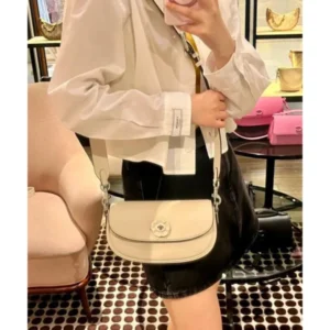 Premium Coach Emmy Saddle Shoulder Bag With Og Double Box For Women (BOT2652) - stayhit.in