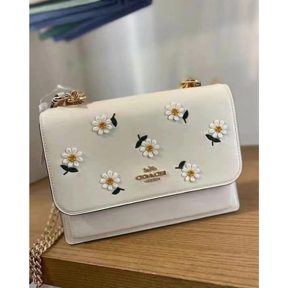 Premium Coach Klare Crossbody Bag Chalk White With Box For Women (BOT2578) - stayhit.in Premium Coach Klare Crossbody Bag Chalk White With Box For Women (BOT2578) - stayhit.in