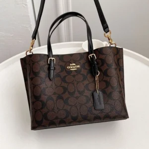 Premium Coach Mollie Leather Tote Bag With Dust Bag For Women (BOT4030) - stayhit.in