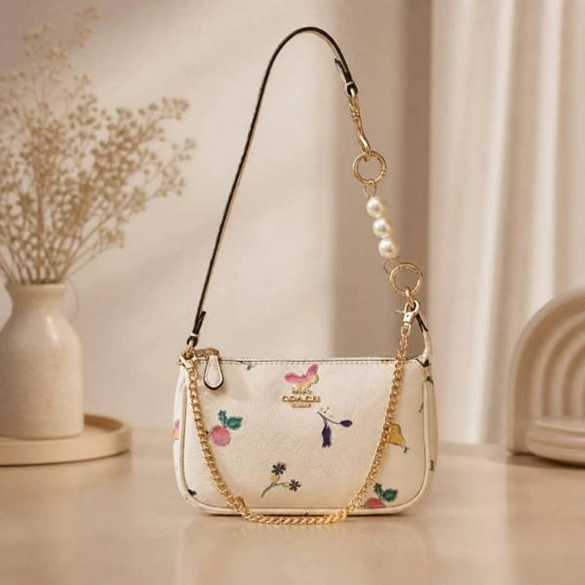 Premium Coach Nolita Bag Tian Beige With Box For Women (BOT2577) - stayhit.in