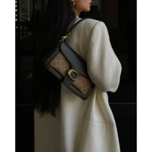 Premium Coach Tabby Leather Bag With Og Box Dustbag 2belts For Women (BT124) - stayhit.in