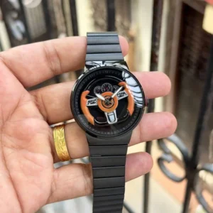 Premium Ferrari Spirit Spinner Watch Black For Men (SOS516) - stayhit.in
