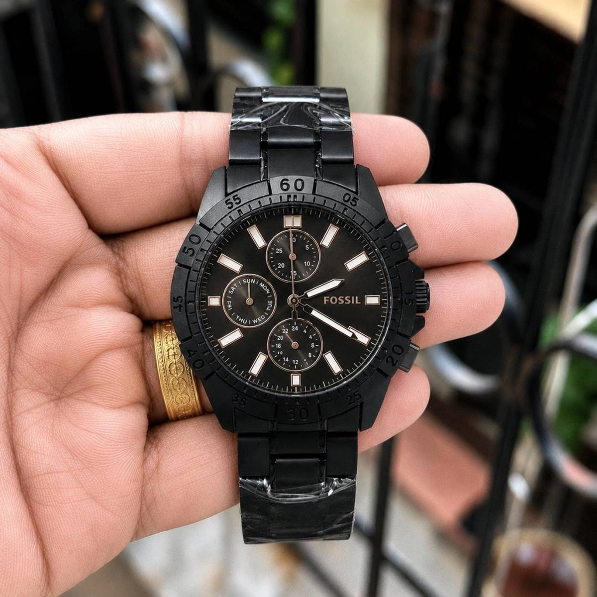 Premium Fossil Bronson Chronograph Watch All Working For Men (SOS569) - stayhit.in Premium Fossil Bronson Chronograph Watch All Working For Men (SOS569) - stayhit.in