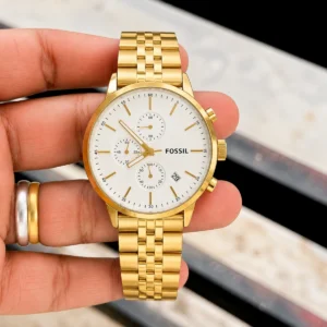 Premium Fossil Chronograph Watch All Working For Men (SOS651) - stayhit.in