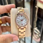 Premium Fossil Scarlette Watch Copper White For Women (WS325) - stayhit.in
