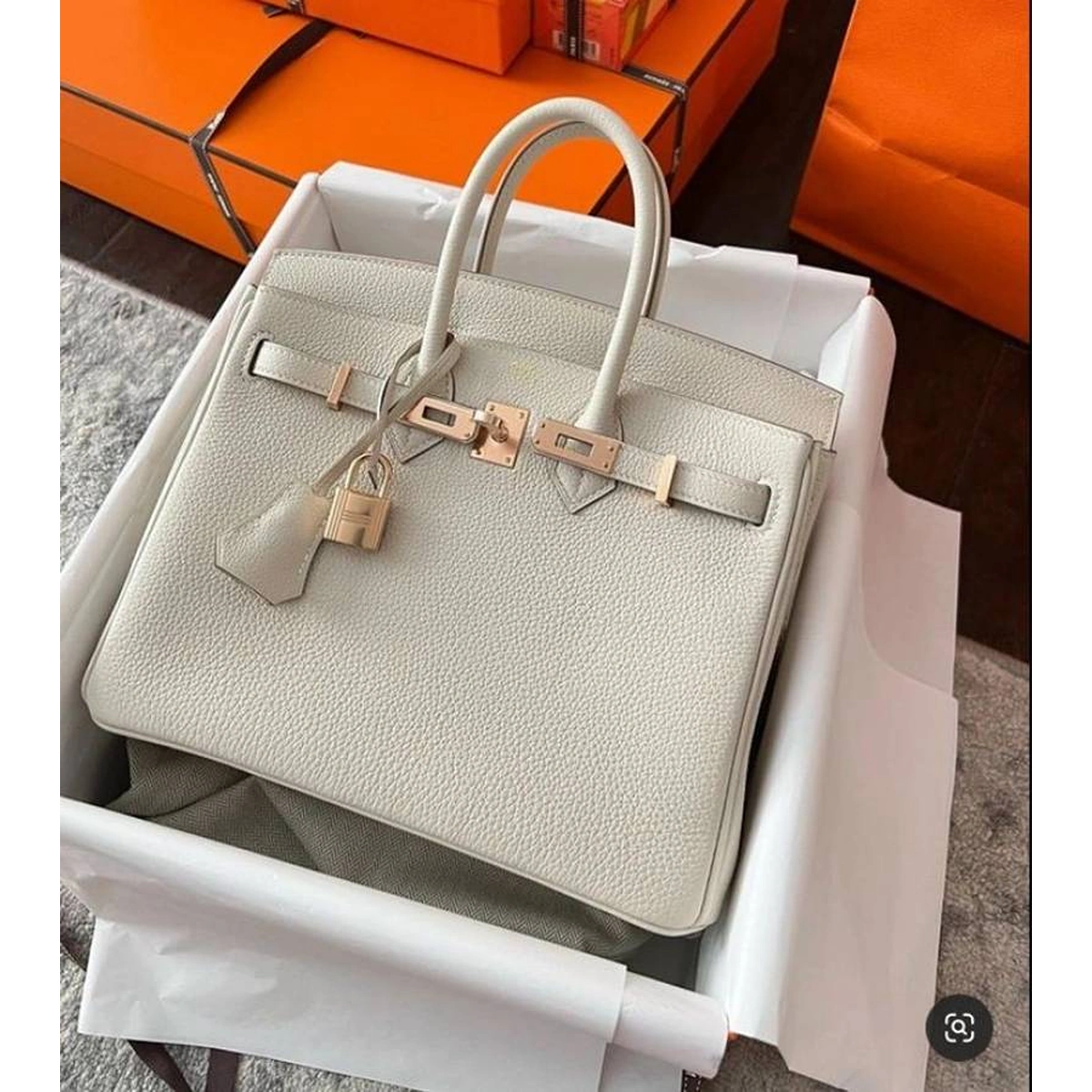 Premium Hermes Birkin Handbag 35cm Calf Leather For Women (BT286) - stayhit.in