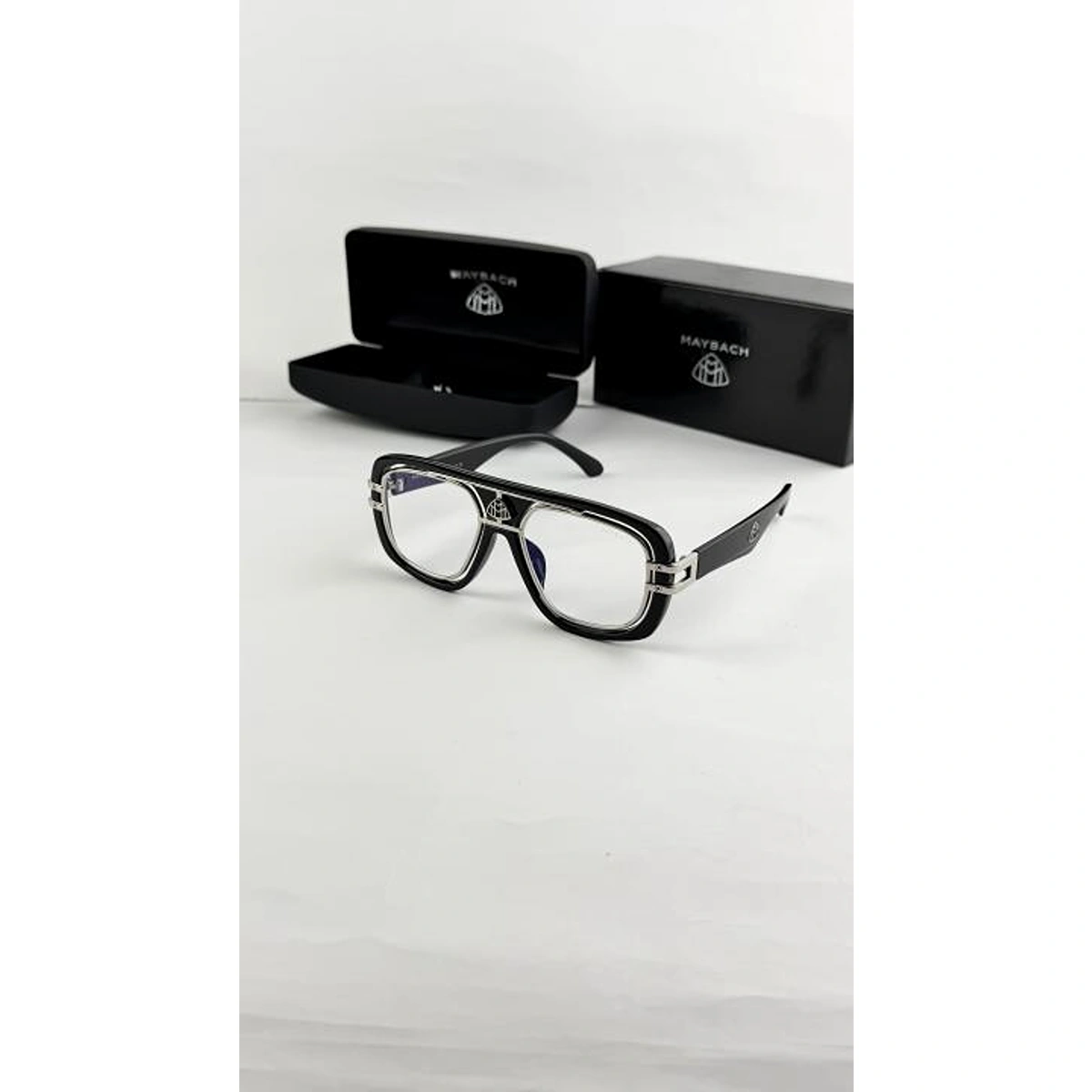 Premium Maybach Sunglasses Silver Plano For Men (WS47) - stayhit.in Premium Maybach Sunglasses Silver Plano For Men (WS47) - stayhit.in