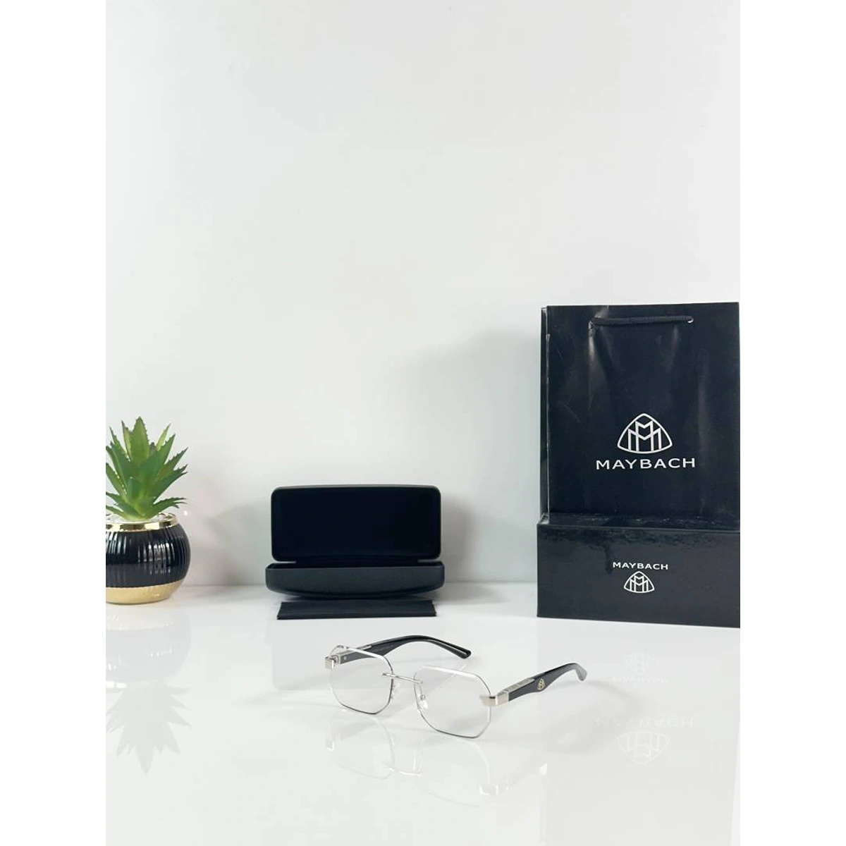 Premium Maybach X Maybahe Frame Sunglasses Black Silver For Men (DW239) - stayhit.in Premium Maybach X Maybahe Frame Sunglasses Black Silver For Men (DW239) - stayhit.in