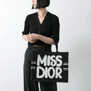 Premium Miss Dior Graffiti Tote Bag With Og Box & Dust Bag For Women (LAB804) - stayhit.in
