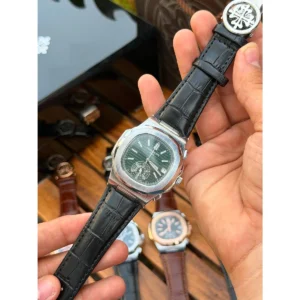 Premium Patek Philippe Watch Green Dial For Men (FGS50) - stayhit.in
