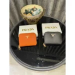 Premium Prada Wallet Saffiano Leather Zip With Box For Women (LAB1159) - stayhit.in