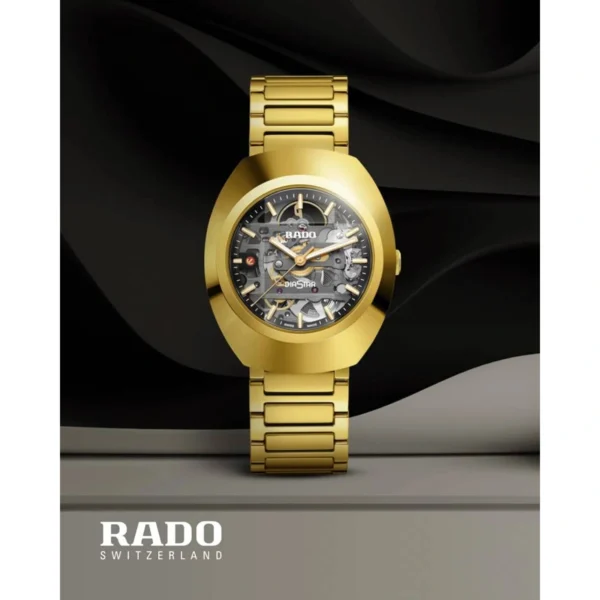 Premium Rado Diastar Skeleton Watch Automatic Gold For Men (SOS529) - stayhit.in Premium Rado Diastar Skeleton Watch Automatic Gold For Men (SOS529) - stayhit.in