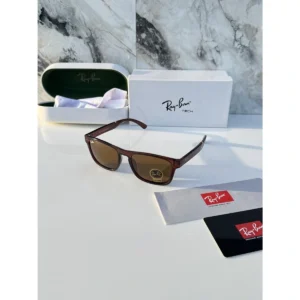 Premium Rayban Sunglasses Brown For Men (WS10) - stayhit.in