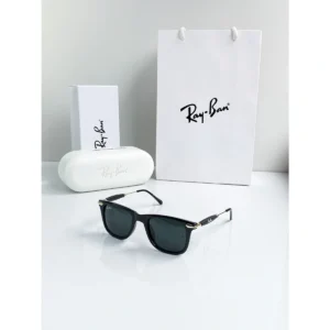 Premium Rayban Sunglasses Gold Black For Men (BT80) - stayhit.in