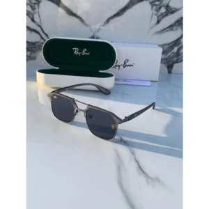 Premium Rayban Sunglasses Lite Grey Black For Men (WS57) - stayhit.in