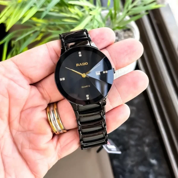 Rado Jubile Watch Full Black For Men Rado Jubile Watch Full Black For Men