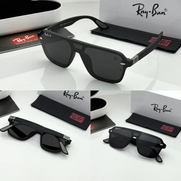 Rayban Sunglass Black Black For Men