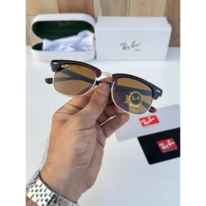 Rayban Sunglasses Brown Gold For Men