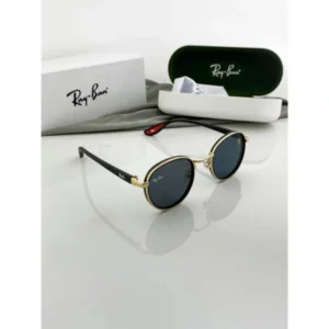 Rayban Sunglasses Gold Black For Men