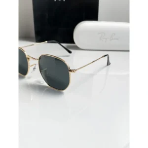 Rayban Sunglasses Gold Black For Men