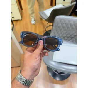 Rayban Sunglasses Puffer Blue Brown For Men