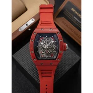 Richard Mille Watch Red Black For Men