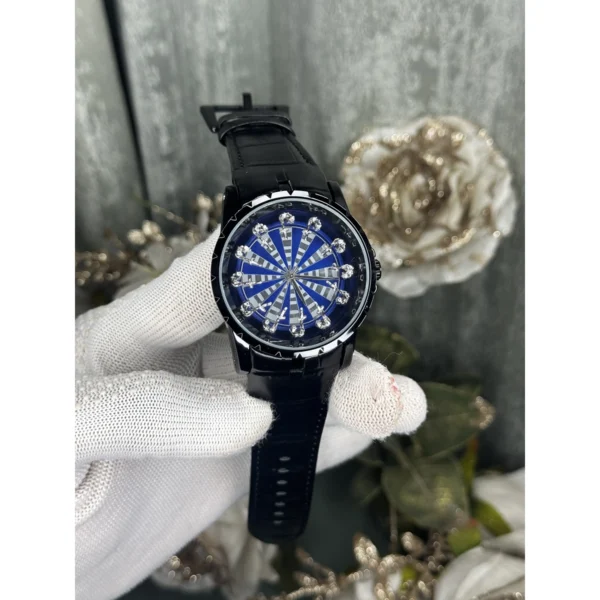 Roger Dubuis Watch Silver Blue For Men
