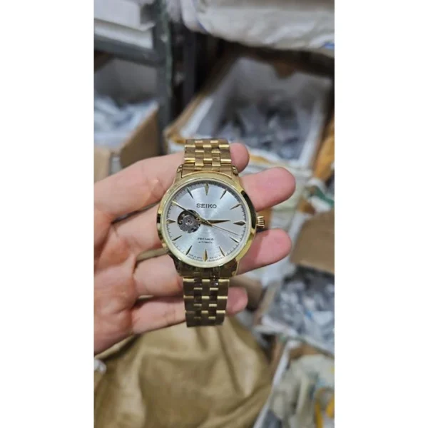 Seiko Presage Automatic Watch Open Back For Men