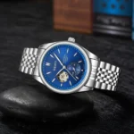 Seiko Presage Automatic Watch Silver Blue For Men