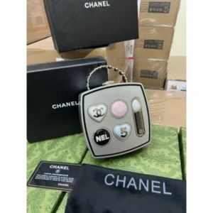 Stylish Chanel Makeup Palette Minaudiere Bag With Box For Women (SOS461) - stayhit.in