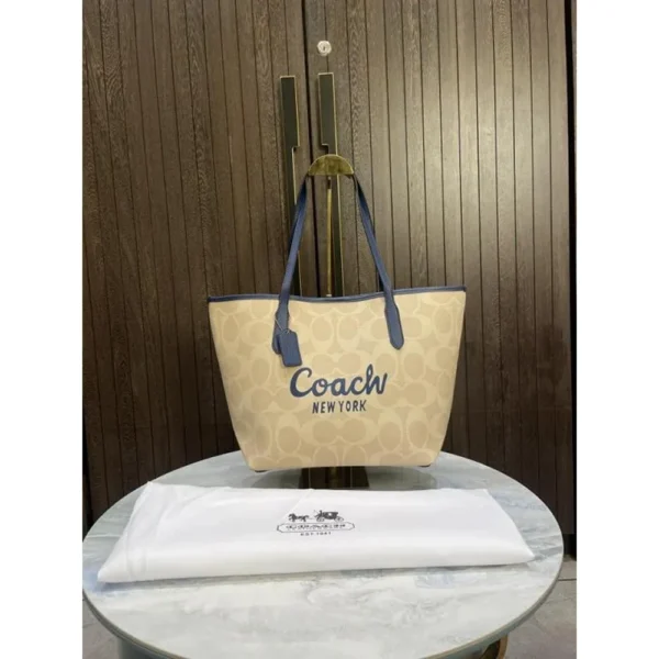 Stylish Coach City Tote Bag With Dust Cover For Women (SUP8163) - stayhit.in