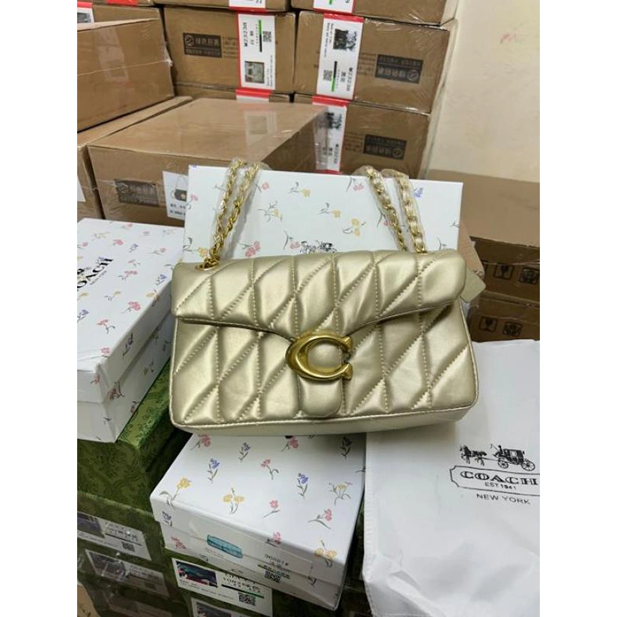 Stylish Coach Tabby Shoulder Bag With Box For Women (BOT3846) - stayhit.in
