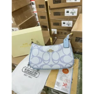 Stylish Coach Teri Shoulder Bag In Signature Canvas With Og Box For Women (SOS427) - stayhit.in