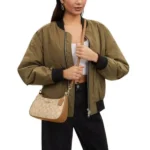Stylish Coach Teri Shoulder Bag With Og Box Apricot Carmel For Women (BOT2615) - stayhit.in