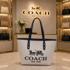 Stylish Coach Voyager Jet Set Bag With Dust Bag For Women (BOT4044) - stayhit.in