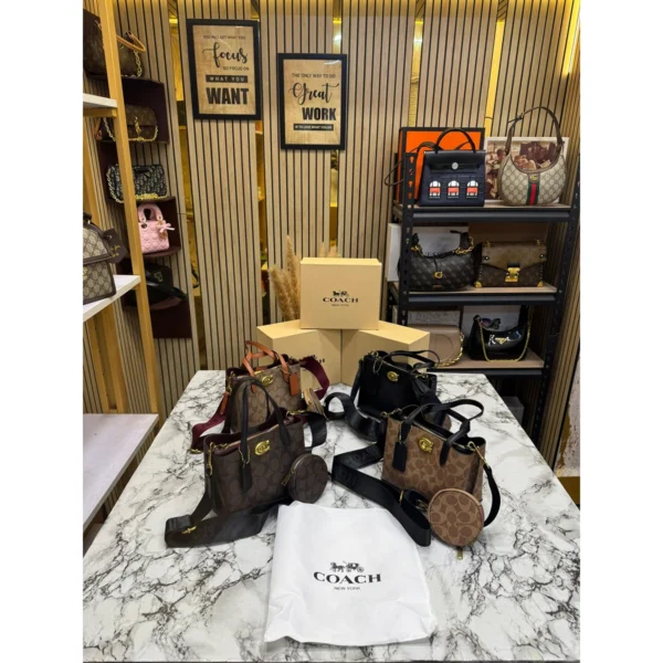 Stylish Coach Willow Tote Bag Monogram Canvas Mini For Women (JH423) - stayhit.in Stylish Coach Willow Tote Bag Monogram Canvas Mini For Women (JH423) - stayhit.in