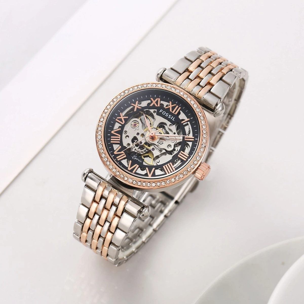 Stylish Fossil Automatic Watch For Women (LAB478) - stayhit.in
