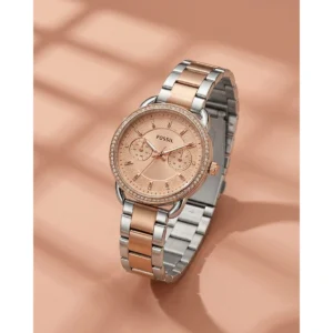 Stylish Fossil Tailor Copper Watch For Women (LAB834) - stayhit.in