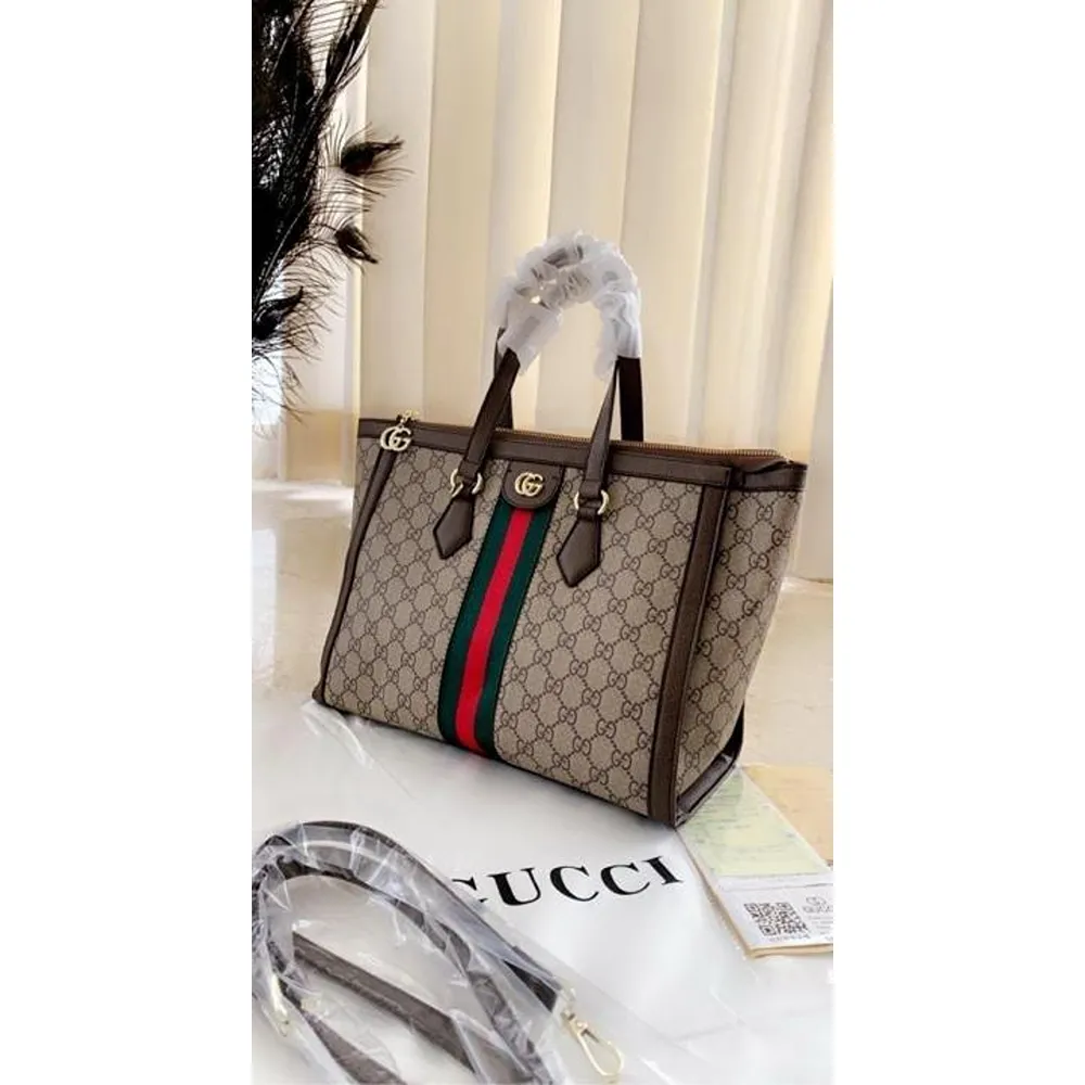Stylish Gucci GG Ophidia Tote Bag With Dust Bag For Women (SUP8181) - stayhit.in