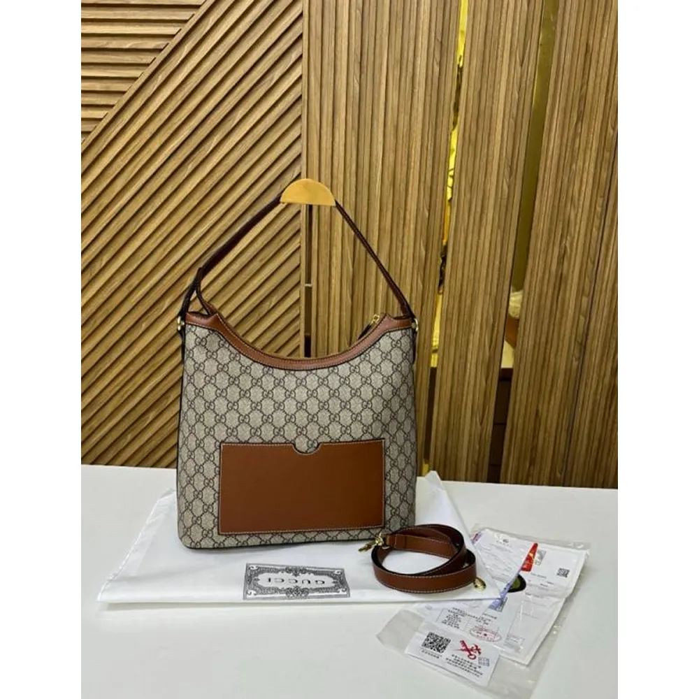 Stylish Gucci Hobo Canvas Bag With Dust Cover For Women (SUP8176) - stayhit.in