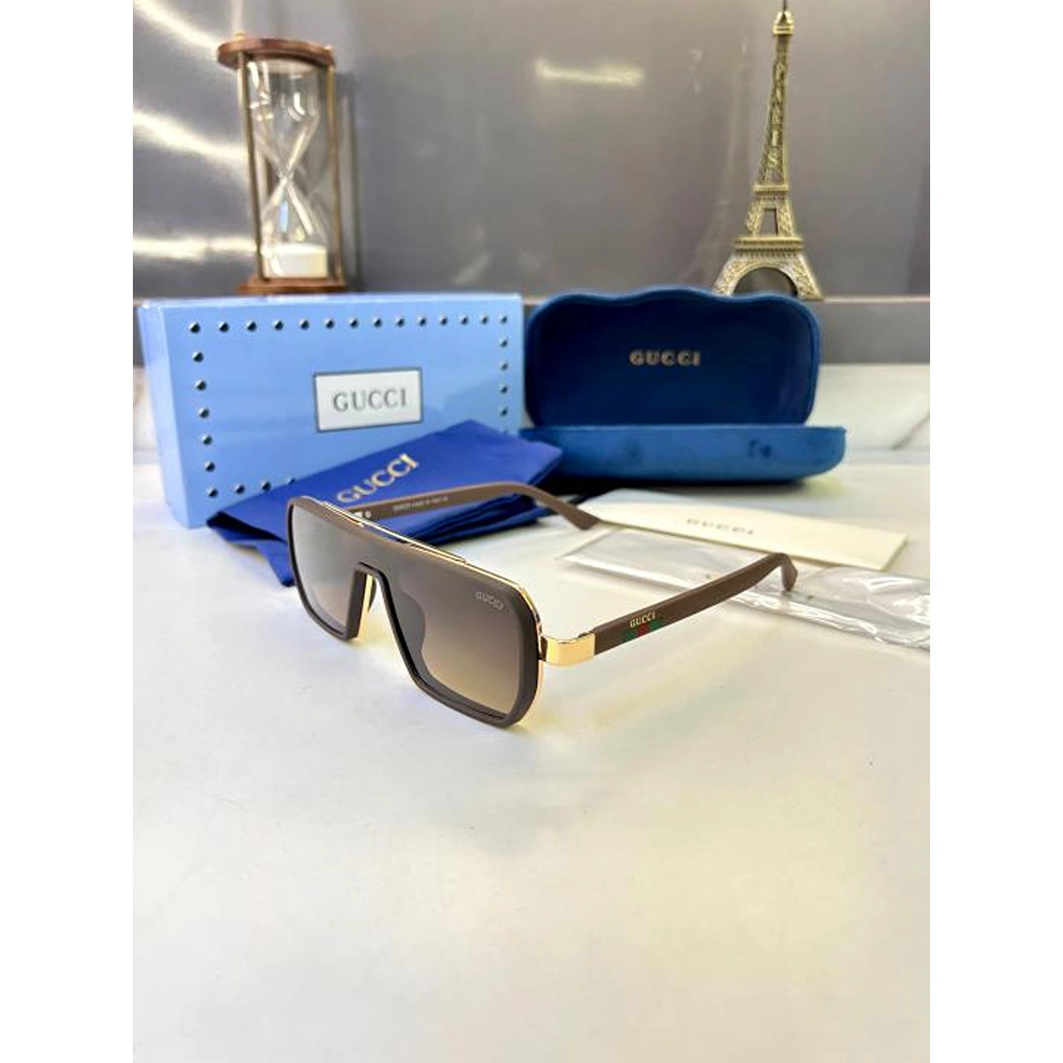 Stylish Gucci Sunglasses Brown For Men (BOT3668) - stayhit.in Stylish Gucci Sunglasses Brown For Men (BOT3668) - stayhit.in