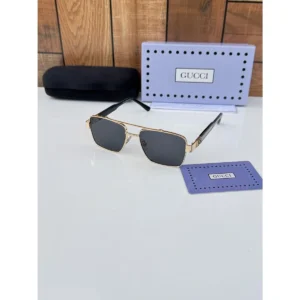 Stylish Gucci Sunglasses Gold Black For Men (WS24) - stayhit.in