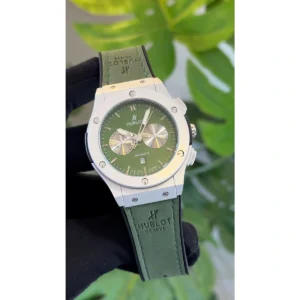 Stylish Hublot Big Bang Watch Green Dial For Men (JH579) - stayhit.in