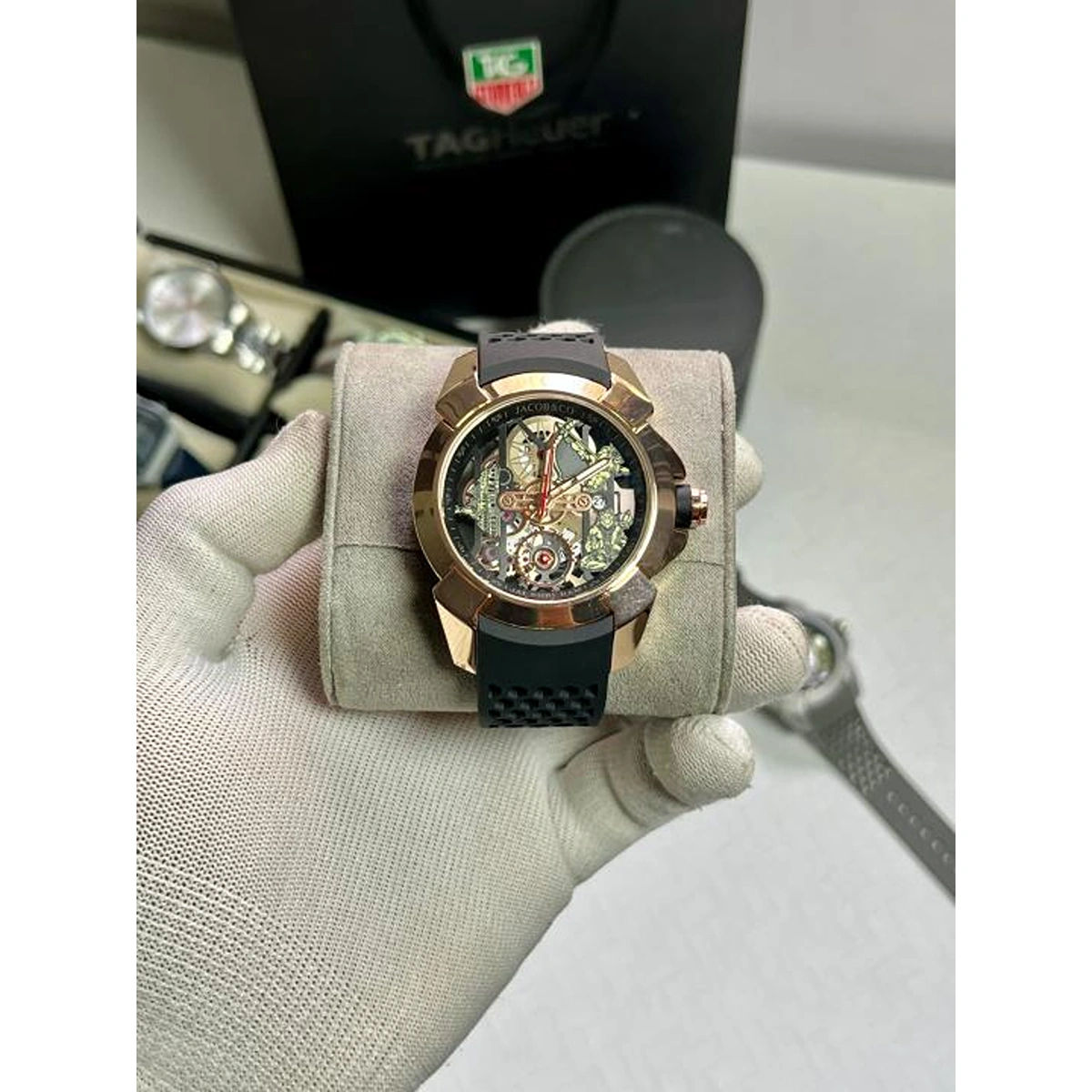 Stylish Jacob & Co Watch Ram Mandir Edition For Men (BOT3031) - stayhit.in Stylish Jacob & Co Watch Ram Mandir Edition For Men (BOT3031) - stayhit.in