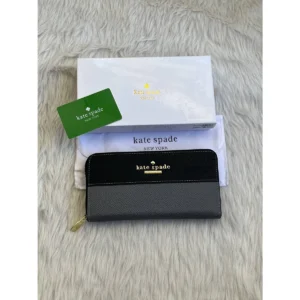 Stylish Kate Spade Long Zippy Wallet With Og Box Dust Cover For Women (DW227) - stayhit.in