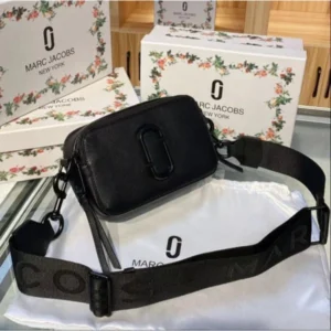 Stylish Marc Jacobs Snapshot Crossbody Bag With 2 Belts Og Box Dustbag (BSF1645) - stayhit.in